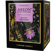 Areon Home Premium Scented Candle Black Fougere